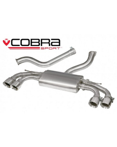 Cobra Sport Cat Back Exhaust for Audi TTS MK3 2.0 TFSi Quattro 2015+ , Non Resonated (AU73) buy in USA