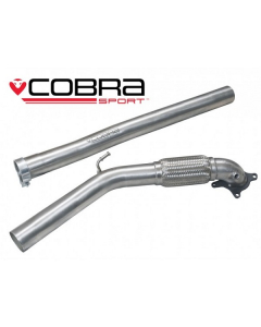 Cobra Sport Front Pipe + De Cat for Audi TT MK2 1.8 / 2.0 TFSi 2011-2014 2WD (AU39) buy in USA