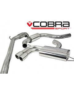 Cobra Sport Turbo Back Exhaust for Audi A3 (8P) 2.0 TFSi Decat Resonated (AU15C) buy in USA