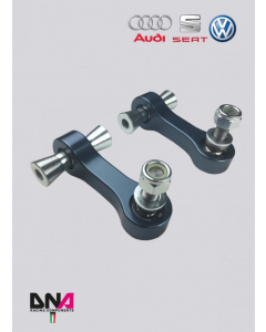 DNA Racing rear sway bar tie rods on uniball kit for Audi: A3 (2012-)/TT (2014-)/Vw: Golf VII (2013-)All multilink versions/Seat: Leon MK3 (2013-) (PC1244) buy in USA