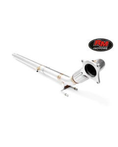 RM Motors Downpipe for VW Passat B6,B7 / VW Scirocco, R MK3 / VW Jetta MK5,MK6 / Seat Leon FR, Cupra MK2 / Audi A3 8P / VW Golf V,VI GTi / Skoda Octavia RS MK2 2.0 TSi+TFSi FWD (213104) buy in USA