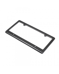 CARBON FIBER LICENSE PLATE FRAME - 4-Hole buy in USA