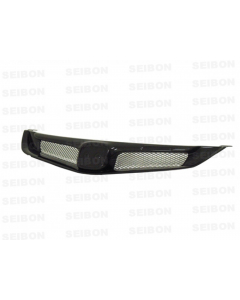 MG-style carbon fiber front grille for 2006-2011 Honda Civic 4DR JDM buy in USA