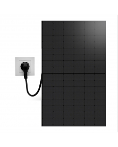 Plug and play solar panels | 2x600w inverter with 4x 400Wh Full Black PV panels buy in USA