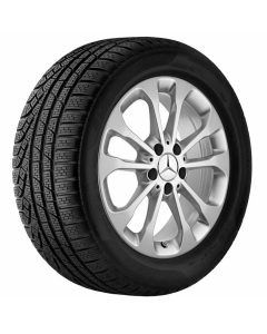 Mercedes-Benz Michelin Winter 5-Doppelspeichen-Radsatz, vanadiumsilber metallic, 17 Zoll, GLA, (X156) GEBRAUCHT buy in USA