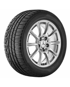 Mercedes-Benz Bridgestone 10-Speichen-Winter-Komplettradsatz, 16 Zoll, vanadiumsilber, C-Klasse (205) buy in USA