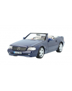 Mercedes-Benz Classic Kollektion SL 500 R129 (1998-2001) Modellauto, azurblau, 1:18 buy in USA