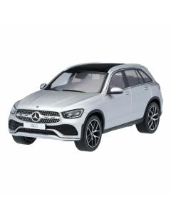 Mercedes-Benz Kollektion GLC SUV AMG Line X253 Modellauto, iridiumsilber, 1:43 buy in USA