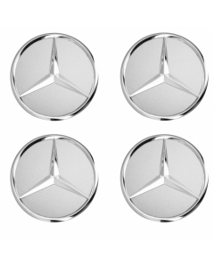 Mercedes-Benz Radnabenabdeckungen-Set, sterlingsilber buy in USA