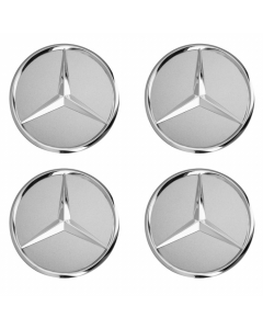 4 Mercedes-Benz Radnabenabdeckungen titansilber buy in USA