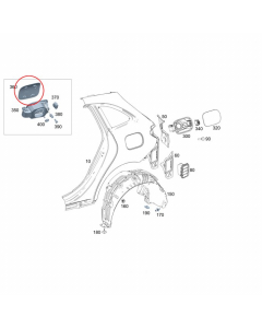 Mercedes-Benz Beplankung Steckdosenmodul B-Klasse (247) buy in USA