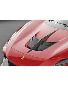 Ferrari F8 Tributo Carbon Fiber Hood Bonnet Vent buy in USA