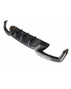 BMW F06/F12/F13/M6 Coupe Sedan MP Style Carbon Fiber Rear Diffuser buy in USA