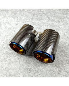 BMW F87 M2/F80 M3/ F82/F83 M4/F10 M5 Carbon Fiber Exhaust Tips buy in USA