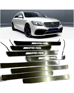 Illuminated AMG Door Sills for Mercedes Benz S Class W222 buy in USA