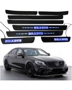 Mercedes-Benz LED door sills in Brabus Style Special Edition for S-Class W222 buy in USA