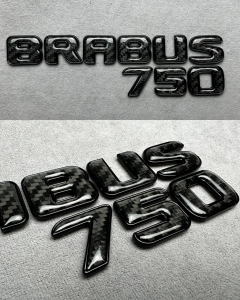 Carbon fiber Brabus 750 Trunk Emblem for Mercedes G-Class W463/W464/W463A buy in USA