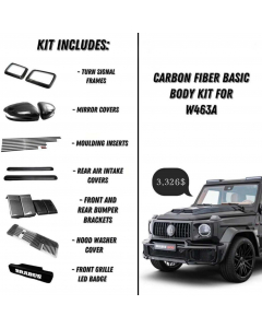 Carbon Fiber Basic Body Kit for Mercedes-Benz G-Class W463A buy in USA