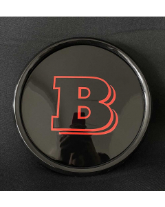 Brabus Style Front Grille Carbon Fiber Gloss Badge Red Sign for MB W463A W464 G-Class G-Wagon G63 G500 buy in USA