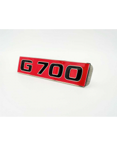 Metal Emblem G700 Red for Front Grille Mercedes-Benz G-Class W463 buy in USA