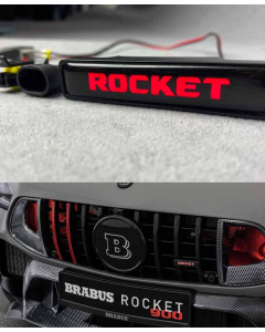 Brabus front grill badge Rocket with illumination for Mercedes Benz GT Class X290 buy in USA