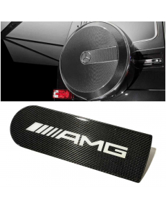 Carbon Fiber Rear Spare Tire Wheel Cover Badge Emblem Logo AMG for Mercedes-Benz W463 G-Class G-Wagon buy in USA