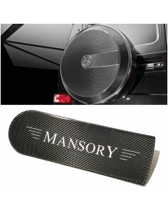 Carbon Fiber Rear Spare Tire Wheel Cover Badge for Mercedes-Benz G-Wagon W463 G63 G55 G500 buy in USA