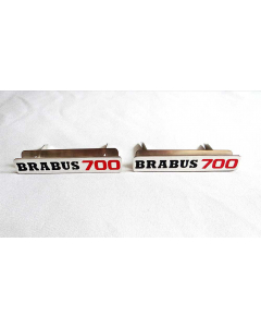 Metallic Floor Mats Brabus 700 Carpet Emblem for Mercedes-Benz W463 G-Class (Set of 2pcs) buy in USA