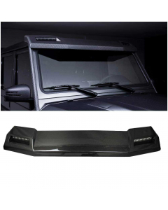 6×6/4×4 Squared Brabus Front Roof Carbon Lip Spoiler with LEDs buy in USA