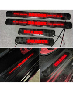 Brabus Style Carbon Fiber Door Sills for Mercedes-Benz W463A/W464 G-Wagon (LED Red Illuminated) buy in USA