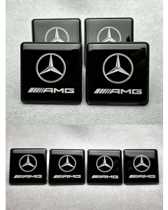 Black Brabus Style Metal Emblem for Seat Mercedes Benz W463 W464 W463A G Class buy in USA