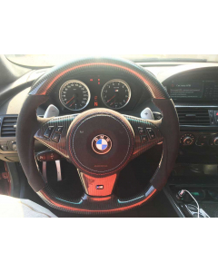 BMW M6 E63 / M5 E60 Steering Wheel – Carbon Alcantara buy in USA