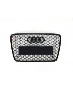 RSQ7 Front Bumper Radiator Grille Black for Audi Q7 4L (2006-2015) buy in USA