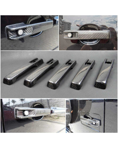 Carbon Door Handles Covers (5 pcs) buy in USA