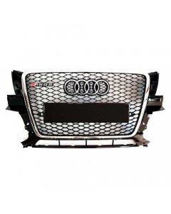 RSQ5 Chrome Front Bumper Radiator Grille for Audi Q5 SQ5 8R (2008-2012) buy in USA