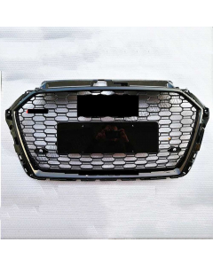 Audi RS3 Black Quattro Front Radiator Grille for Audi A3/S3 8V (2016-2020) buy in USA