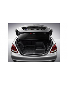 Trunk tray, flat, without through-loading facility, C-Class, black, A2058140700 buy in USA