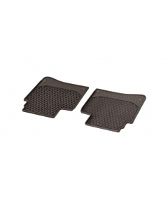 CLASSIC all-weather mats, rear, 2-piece, S-Class, espresso brown, A22268077058U51 buy in USA