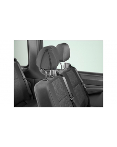 Seat cover, 4-way headrest, comfort, front and passenger compartment, Sprinter, black, A9079704000 buy in USA