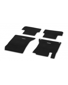 CLASSIC velour mats, set, 4-piece, (e.g. CLA/ B-Class/ A-Class), black, crystal gray, A11768081007N88 buy in USA