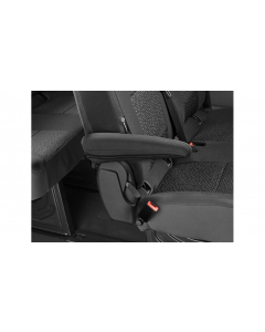 Protective cover, armrest, left, front and passenger compartment, Sprinter, black, A9079704100 buy in USA