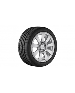 9-spoke wheel, 40.6 cm (16 inch), E-Class, 225/55 R16/, titanium silver, A2124010102 buy in USA