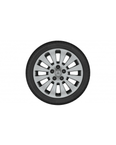 12-spoke wheel, 40.6 cm (16 inch), Citan/eCitan, 205/55 R16/, silver, A4154011000 buy in USA