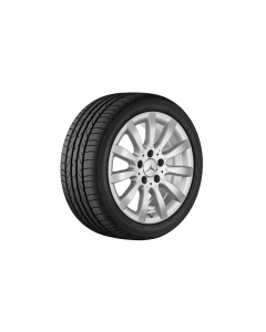 11-spoke wheel, 40.6 cm (16 inch), E-Class, 225/55 R16/, titanium silver, B66474356 buy in USA