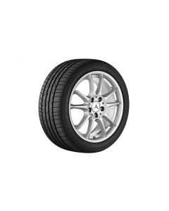 5-twin-spoke wheel, 43.2 cm (17-inch), B-Class, 215/45 R17/, titanium silver, B66474546 buy in USA