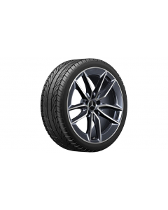 AMG 5-twin-spoke wheel, 48.3 cm (19-inch), high-sheen, GLB/ GLA, 235/50 R19/, tantalum gray, A24740118007Y51 buy in USA