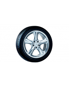 5-spoke wheel, 43.2 cm (17 inch), CLC/ C-Class, 245/40 R17/, titanium silver, B66474414 buy in USA