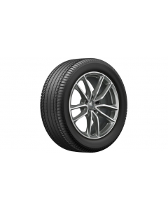 AMG 5-twin-spoke wheel, 50.8 cm (20-inch), high-sheen, G-Class, 275/50 R20/, titanium gray, A46340139007X21 buy in USA