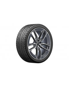 AMG 5-twin-spoke wheel, 55.9 cm (22-inch), high-sheen, GLE, 285/40 R22/, tremolit-metallic, A16740136007X44 buy in USA