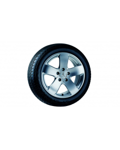 5-spoke wheel, Rucha, 43.2 cm (17 inch), E-Class, 245/45 R17/, titanium silver, B66474255 buy in USA